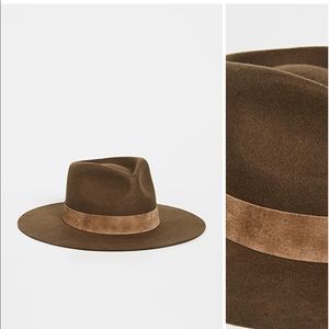 Lack of Color Mirage hat in chocolate brown